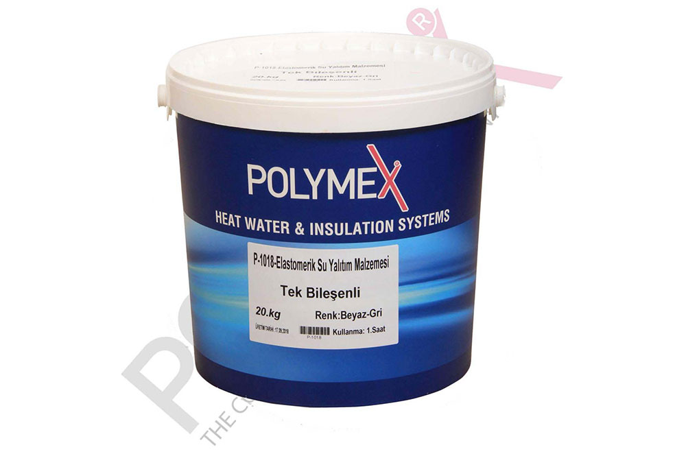 Polymex P-1018 Elastometrik Reçine Esaslı Elastik Su Yalıtım Malzemesi