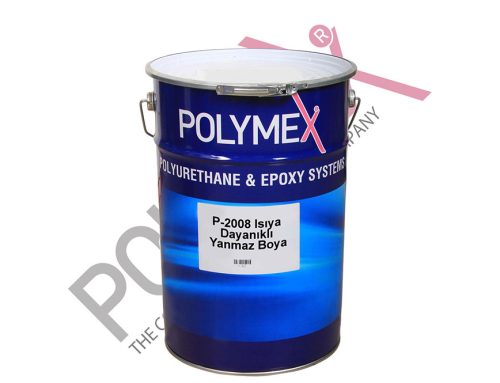 Polymex P-2008 Isıya Dayanıklı Yanmaz Boya