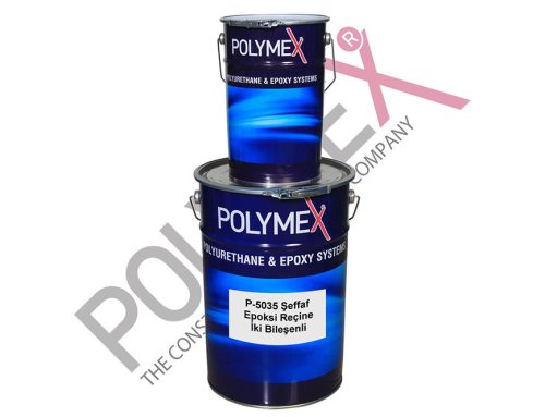 Polymex-5035-2K UV Şeffaf Epoksi Kalın Döküm Reçine