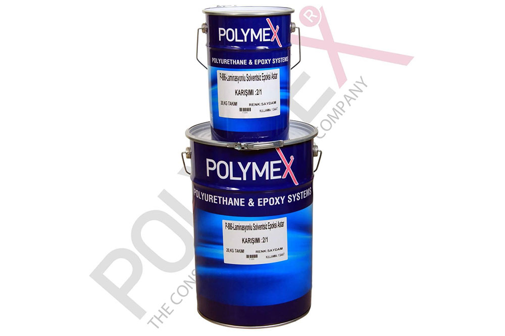 Polymex P-886 Laminasyonlu Solventsiz Epoksi Astar