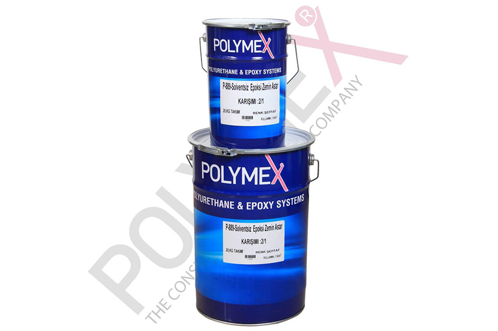 Polymex P-889 Solventsiz Epoksi Zemin Astarı