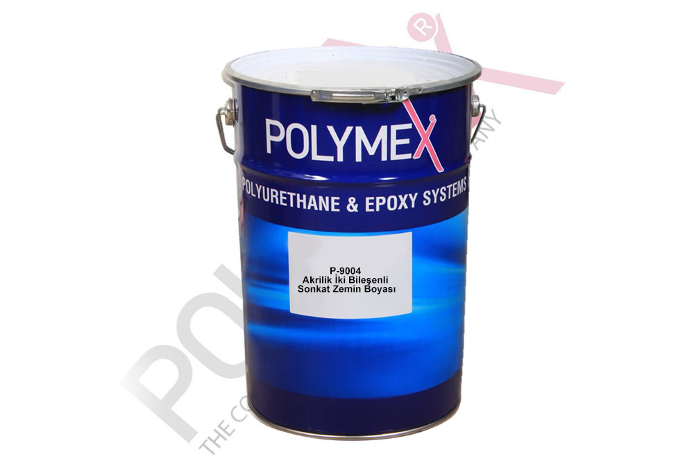 Polymex-9004 –Akrilik İki Bileşenli Sonkat Zemin Boyası